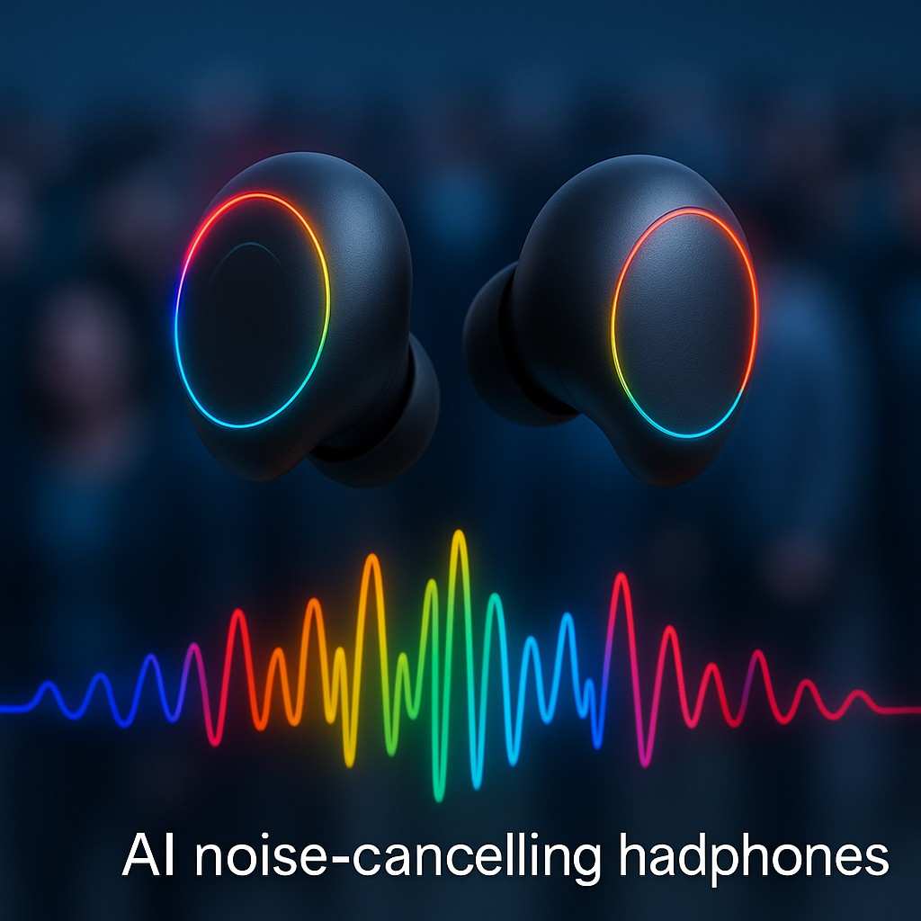 AI noise-cancelling headphones block noisy world