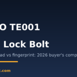 TEEHO TE001 vs Wyze Lock Bolt budget smart lock comparison, 2026 buyer guide graphic